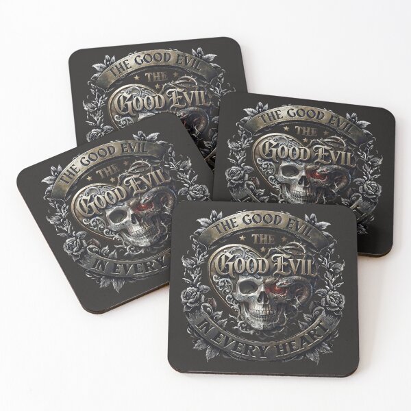 Item preview, Split Cranium Serpent Heart Emblem designed and sold by Voodoo Store Paranormal Collections.
