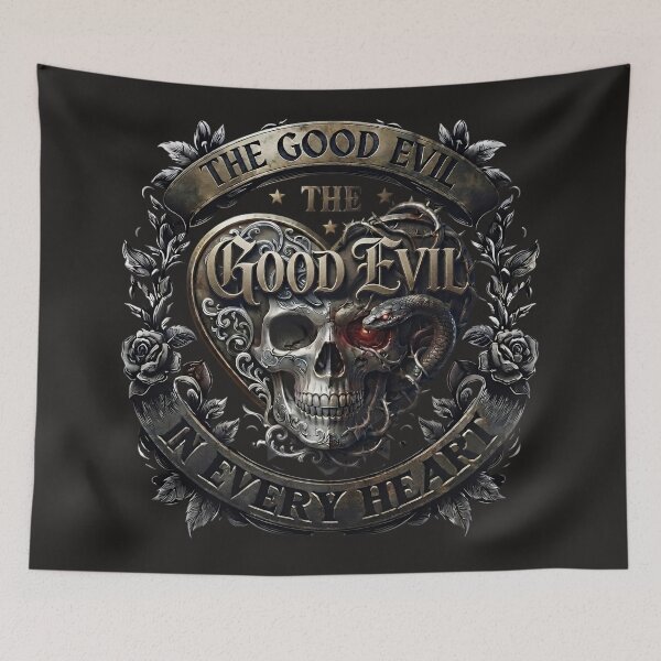 Item preview, Split Cranium Serpent Heart Emblem designed and sold by Voodoo Store Paranormal Collections.