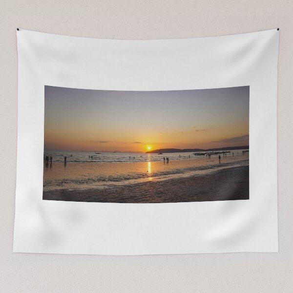Item preview, Golden Sunset at Ao Nang Beach Krabi Thailand designed and sold by Jomsunshine.