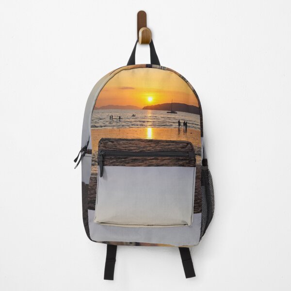 Item preview, Golden Sunset at Ao Nang Beach Krabi Thailand designed and sold by Jomsunshine.