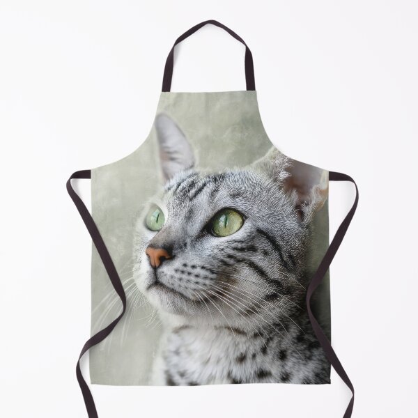 Item preview, Egyptian Mau Portrait designed and sold by Elisabeth Lucas.