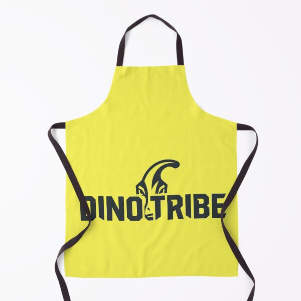 Item preview, Dino Tribe Logo Sticker | Parasaurolophus Dinosaur Mascot Design designed and sold by PreeCha Art & Co..