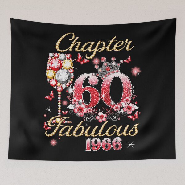 Item preview, Since 1966 Woman's 60th Birthday designed and sold by Hugosploosh.
