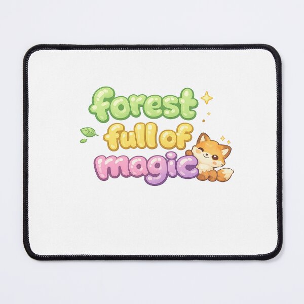 Item preview, Forest Full Of Magic Fox Sticker | Cute Woodland Cottagecore Fox Gift designed and sold by Moonveil_Studio.