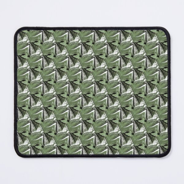 Item preview, Abstract Marble Butterflies in Green and White designed and sold by Artistestella.