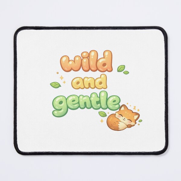 Item preview, Wild And Gentle Fox Sticker | Cute Inspirational Woodland Fox Gift designed and sold by Moonveil_Studio.
