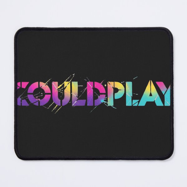 Item preview, couldplay funny music typography rainbow paint splatter designed and sold by lifrary365.