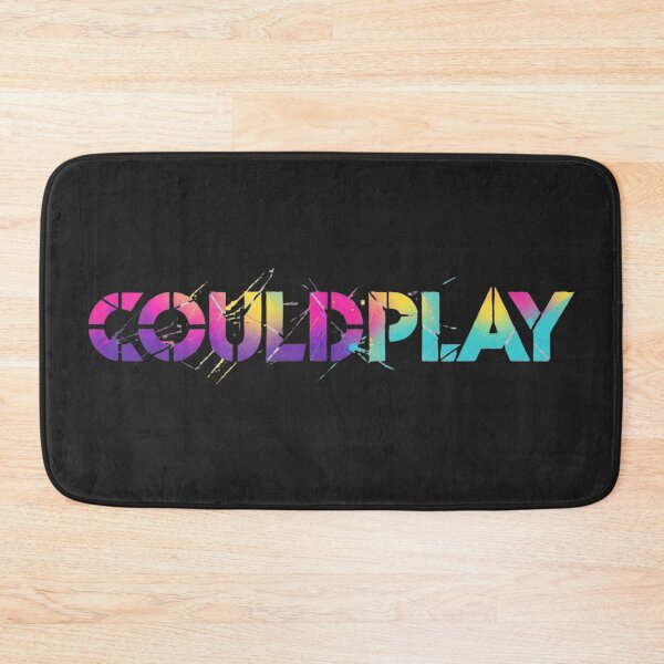 Item preview, couldplay funny music typography rainbow paint splatter designed and sold by lifrary365.
