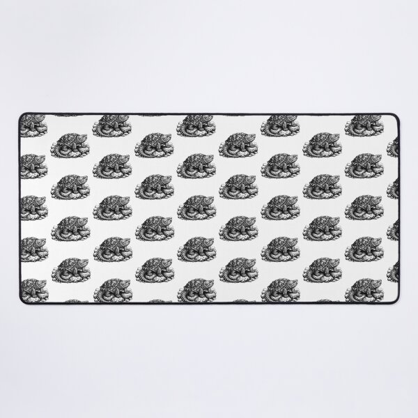 Item preview, Vintage Woodcut Bighead Turtle Illustration designed and sold by DuckOddity.