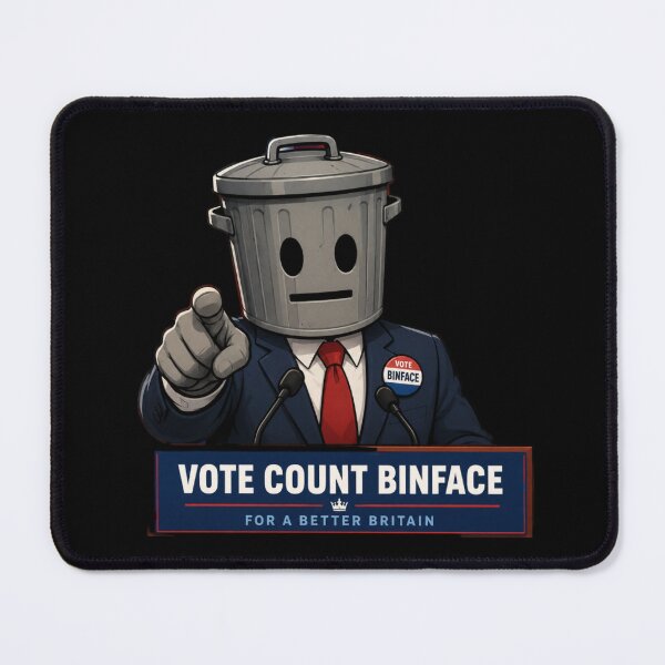 Item preview, Vote Binface designed and sold by TheEndDesign.