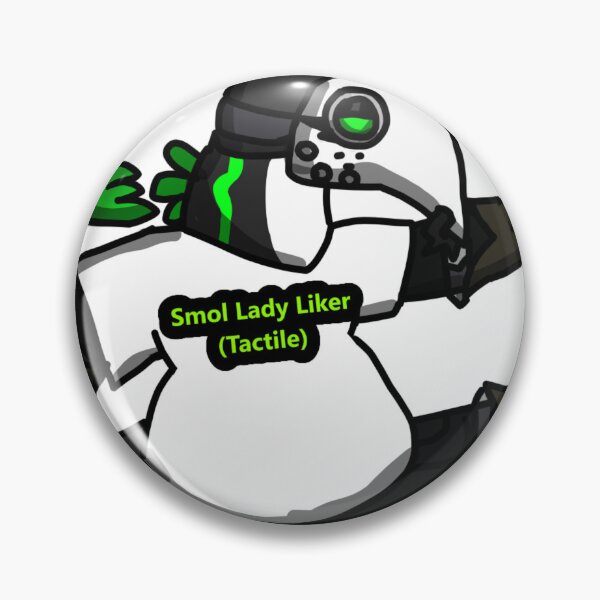 Artikelvorschau, Billie Tactile Smol Lady Liker Aufkleber entworfen und verkauft von ChuChuTheCatmeragon.