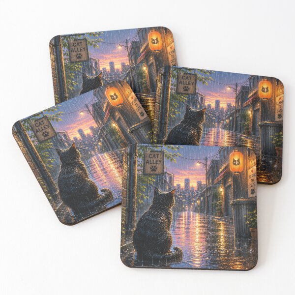 Item preview, Stray Alley Cat in the Rain designed and sold by Mindworx21.