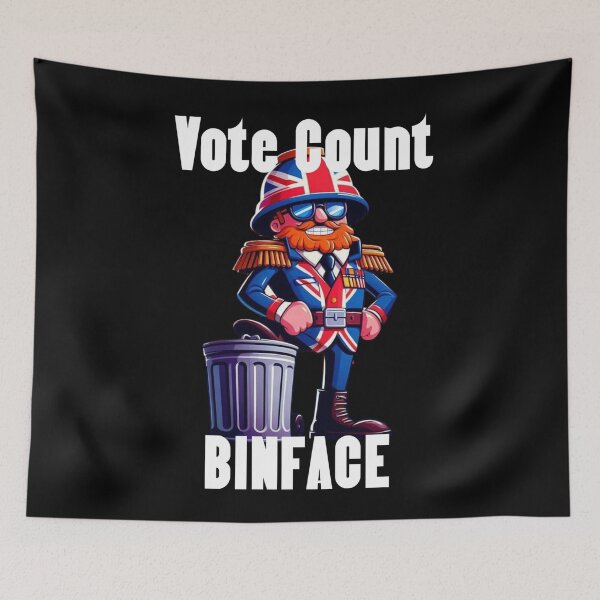 Item preview, Vote Binface  designed and sold by TheEndDesign.
