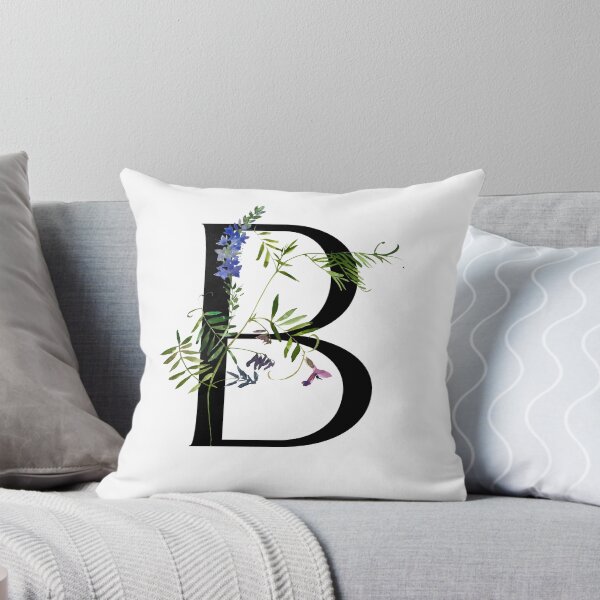 Item preview, Letter B Midsummer Flowers designed and sold by WildAliceArt.