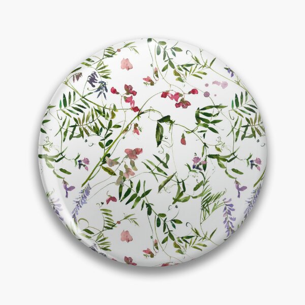 Item preview, Letter B Midsummer Flowers designed and sold by WildAliceArt.