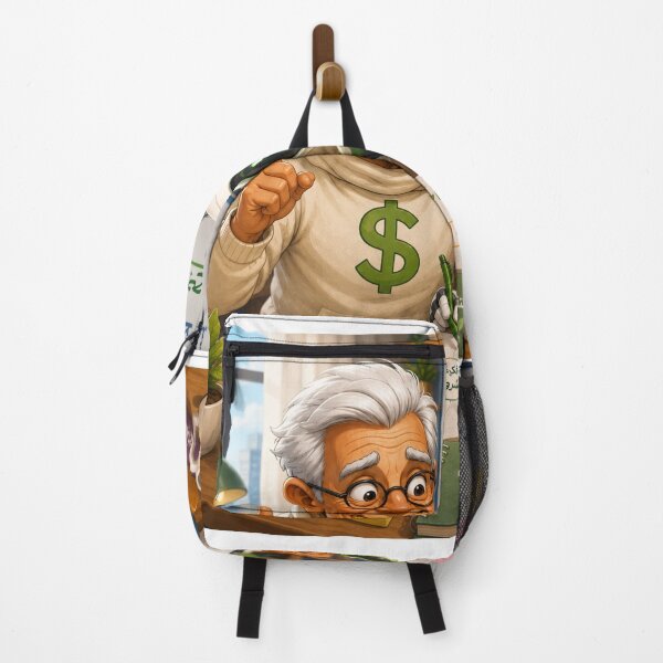 Item preview, Mr. Cash Financial Education Character designed and sold by LumivaraGallery.