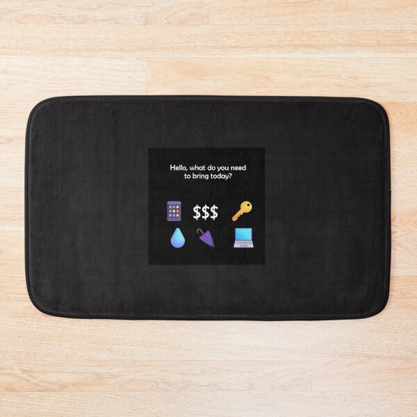 Item preview, Personalized Reminder Matt  designed and sold by Zamantha Studio.