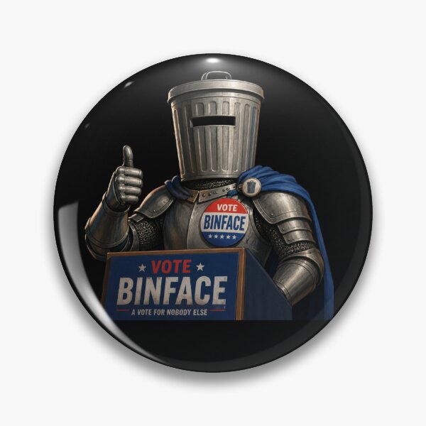 Item preview, Vote Binface  designed and sold by TheEndDesign.
