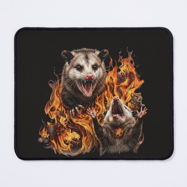 Item preview, Angry Possum Shirt, Funny Grumpy Opossum Tee, Woodland Animal Graphic T-Shirt, Retro Wildlife Gift for Men Women designed and sold by TrebdoraCrafts.