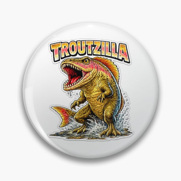 Item preview, TroutZilla designed and sold by NativeGraffix.