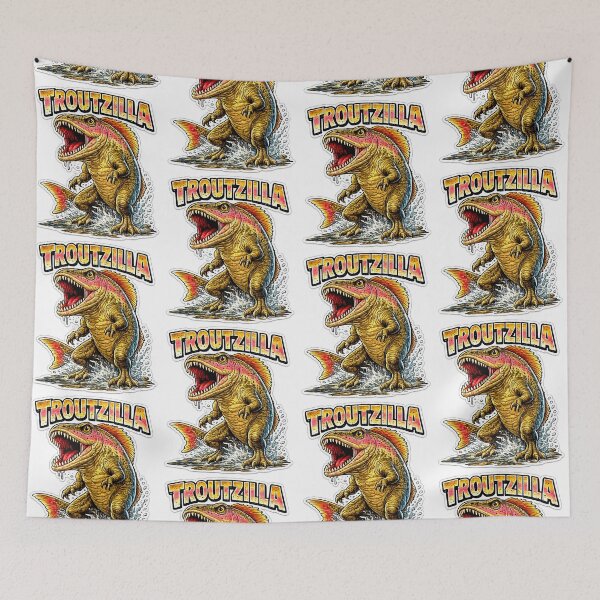 Item preview, TroutZilla designed and sold by NativeGraffix.