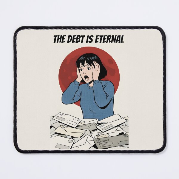 Item preview, The Debt Is Eternal Horror Comic Poster designed and sold by DuckOddity.