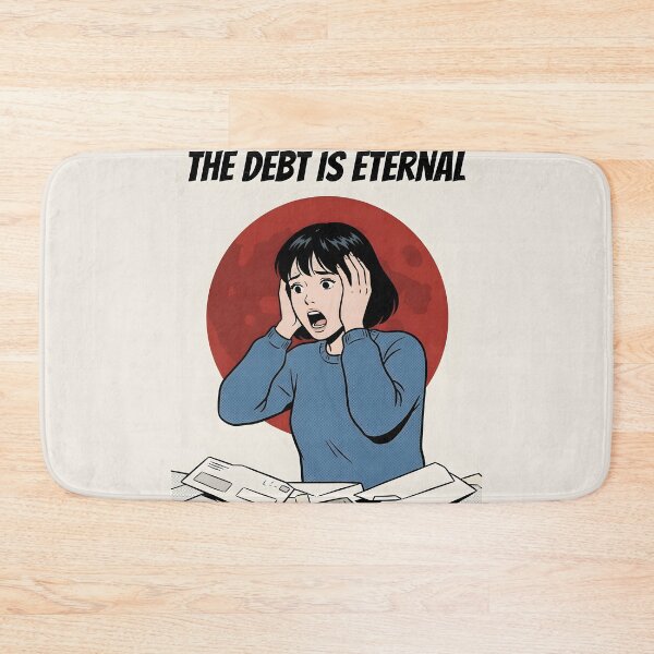 Item preview, The Debt Is Eternal Horror Comic Poster designed and sold by DuckOddity.