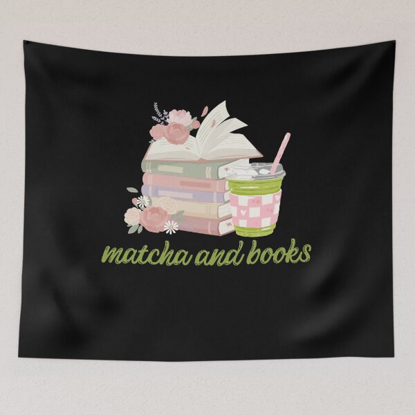 Item preview, Matcha And books  designed and sold by thebest-2studio.