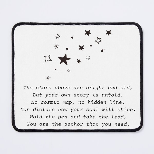 Item preview, Unwritten Stars designed and sold by BlareBlare.