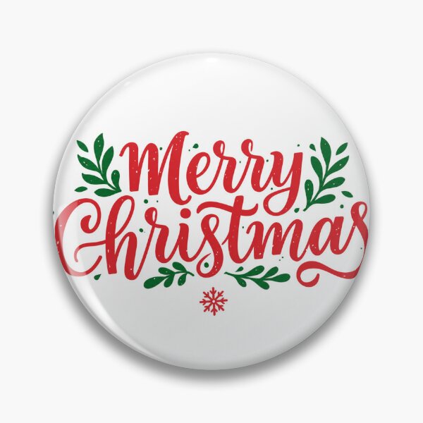 Item preview, Merry Christmas Hand Lettered Typography with Holly designed and sold by Ramona-Gliga.