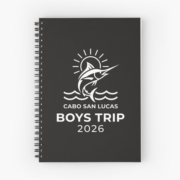 Item preview, Boys Trip 2026 Fishing Vacation Blue Marlin Ocean Sunset designed and sold by SplashTastic.
