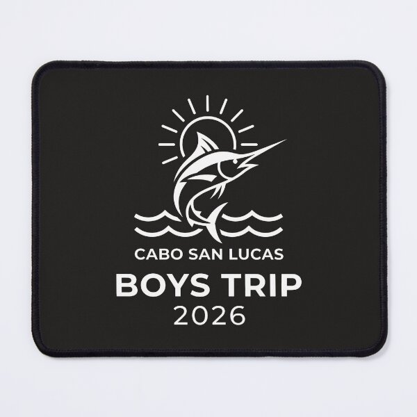 Item preview, Boys Trip 2026 Fishing Vacation Blue Marlin Ocean Sunset designed and sold by SplashTastic.