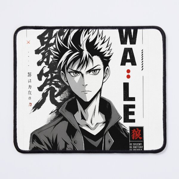 Item preview, Shadow Discipline Anime Manga Warrior – Black and White Japanese Streetwear designed and sold by ZafTeez.