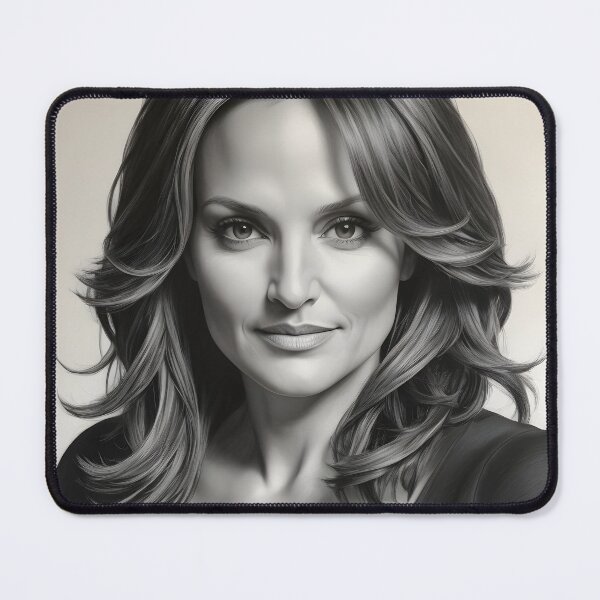Item preview, Mariska Hargitay designed and sold by WorldofCharcoal.