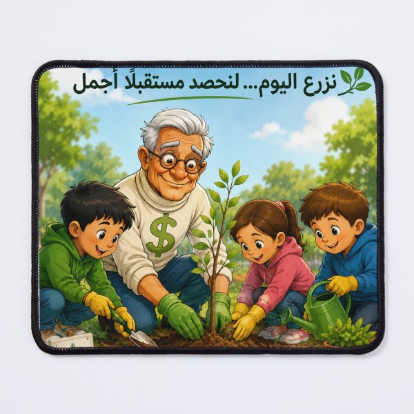 Item preview, Mr. Cash Plants the Seeds of Tomorrow designed and sold by LumivaraGallery.