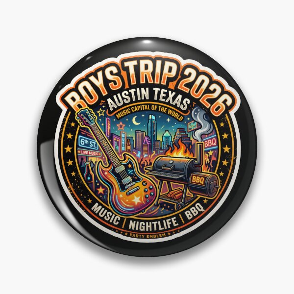 Item preview, Austin Texas Boys Trip 2026 Music Capital BBQ Nightlife designed and sold by SplashTastic.