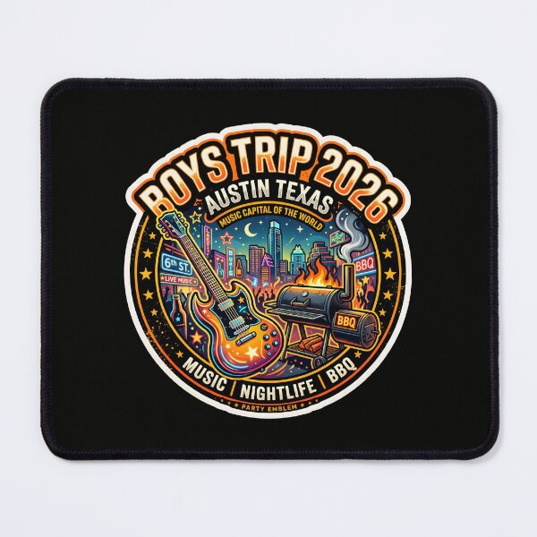 Item preview, Austin Texas Boys Trip 2026 Music Capital BBQ Nightlife designed and sold by SplashTastic.