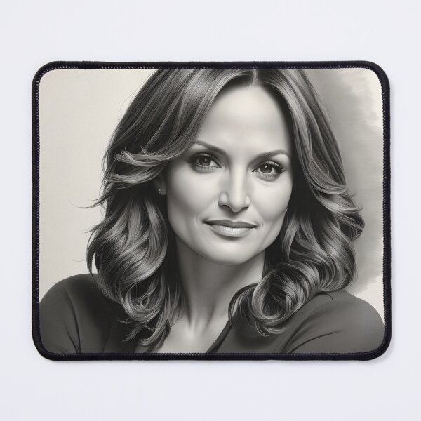 Item preview, Mariska Hargitay designed and sold by WorldofCharcoal.