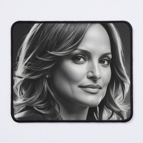 Item preview, Mariska Hargitay designed and sold by WorldofCharcoal.