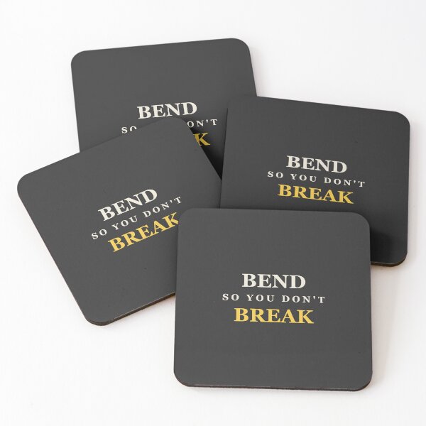 Item preview, Bend So You Don't Break - Funny Yoga designed and sold by RetroThreadWorks.