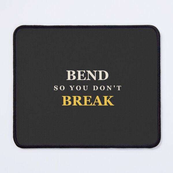 Item preview, Bend So You Don't Break - Funny Yoga designed and sold by RetroThreadWorks.