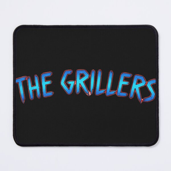 Item preview, the grillers funny bbq indie rock parody typography designed and sold by lifrary365.