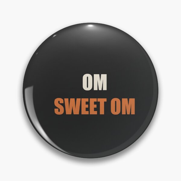 Item preview, Om Sweet Om - Funny Yoga designed and sold by RetroThreadWorks.