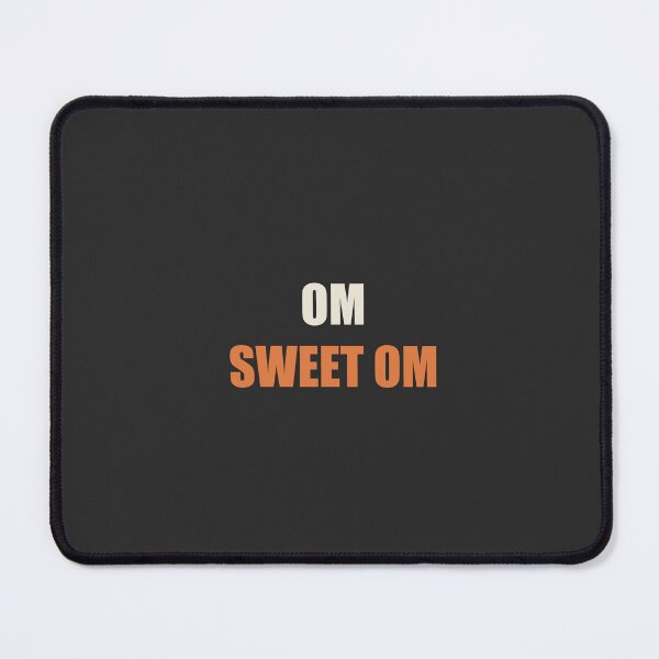 Item preview, Om Sweet Om - Funny Yoga designed and sold by RetroThreadWorks.