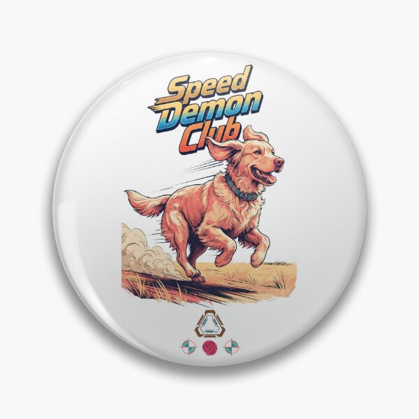 Item preview, Speed Demon Club: Fast Golden Retriever Sprint designed and sold by m-yoga-store.