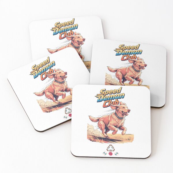 Item preview, Speed Demon Club: Fast Golden Retriever Sprint designed and sold by m-yoga-store.