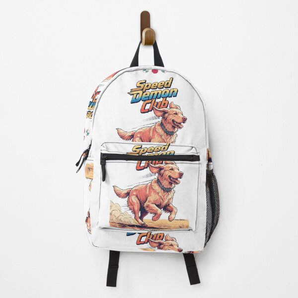 Item preview, Speed Demon Club: Fast Golden Retriever Sprint designed and sold by Whimsy Trail Co.