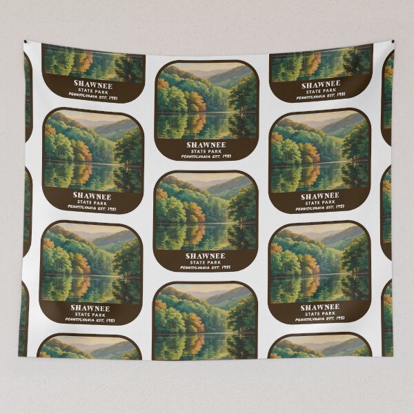 Item preview, Shawnee State Park (Pennsylvania) designed and sold by RabbitK.
