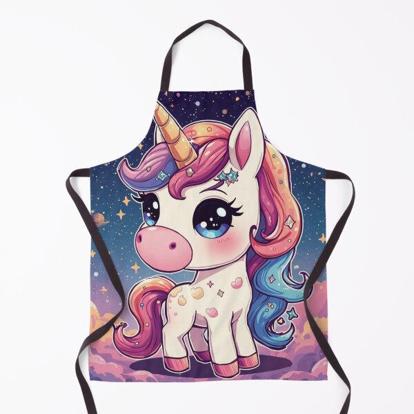 Item preview, Cute Kawaii Cosmic Space Unicorn Art designed and sold by Uniquely Yours.
