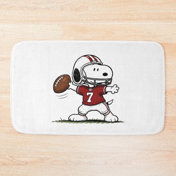 Item preview, Snoopy Football Graphic, Cute American Football Cartoon Design designed and sold by artizallart.
